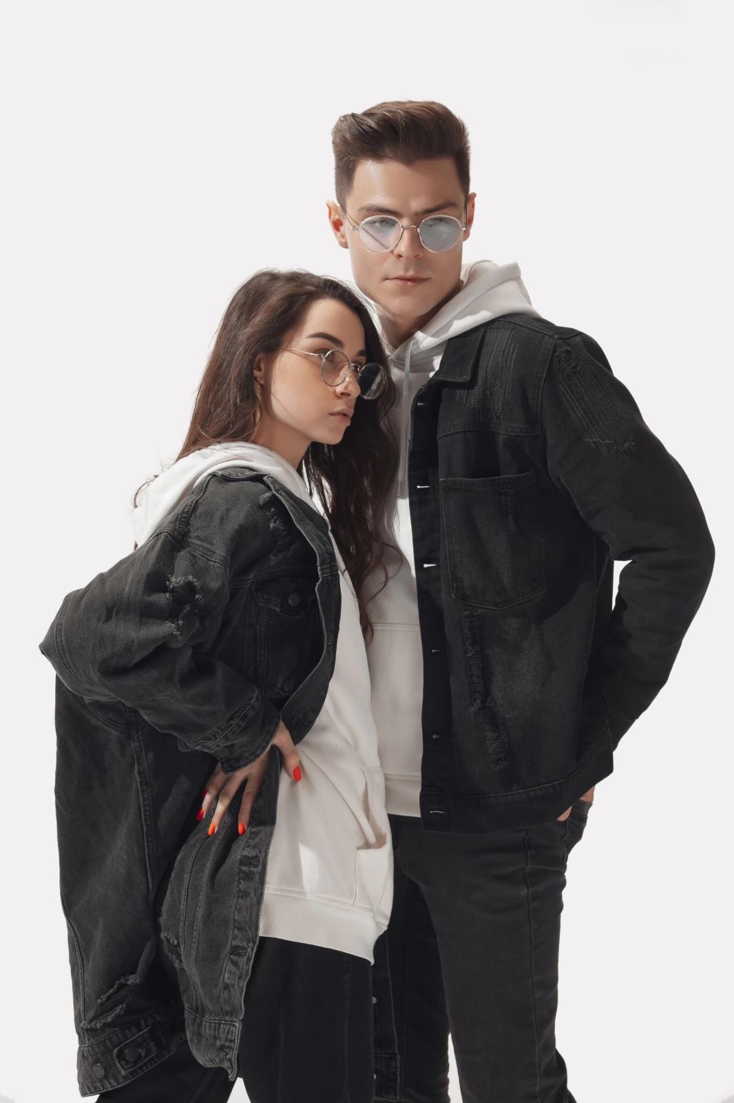 couples wearing black outfits